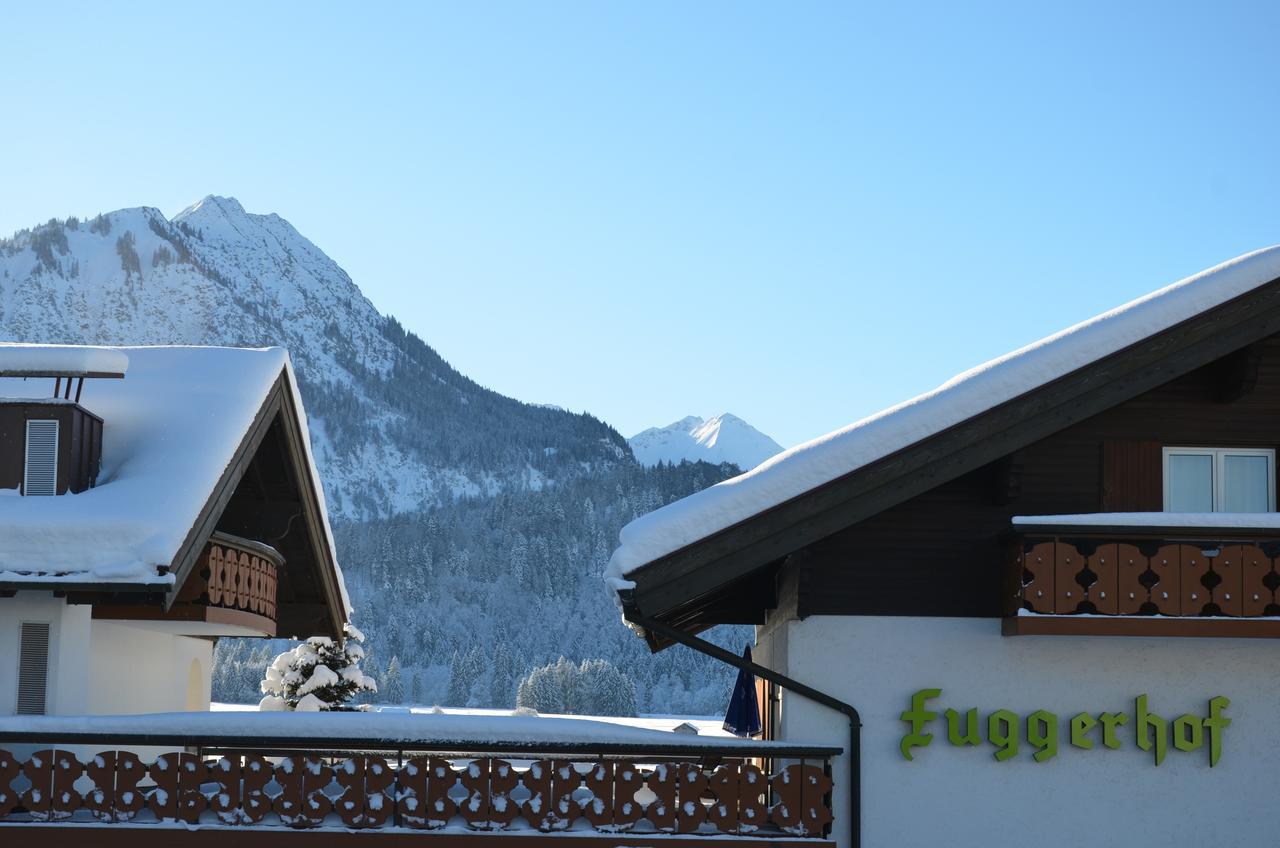 Hotel Cafe Fuggerhof Oberstdorf Exteriör bild